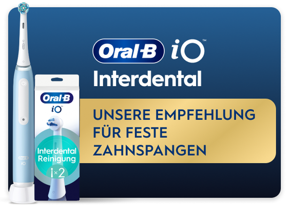 Oral-B iO Interdental Unsere Empfehlung für feste Zahnspangen