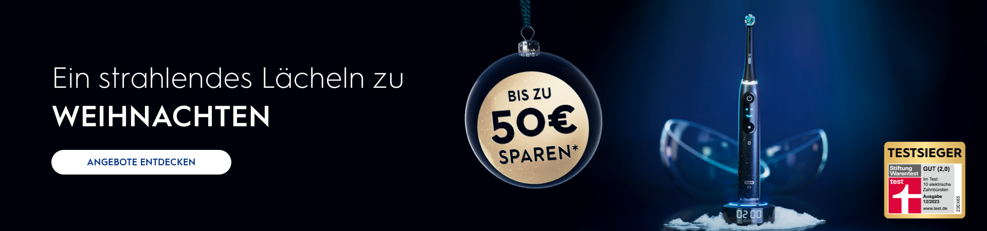 ORAL-B ADVENTSKALENDER - Jeden Tag exklusive Weihnachtsangebote