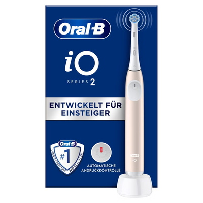 Oral-B iO Series 2 Elektrische Zahnbürste, Calm Pink (UVP 69.99EUR)