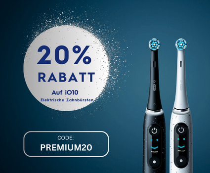20% Rabatt auf iO10 mit dem Code premium20