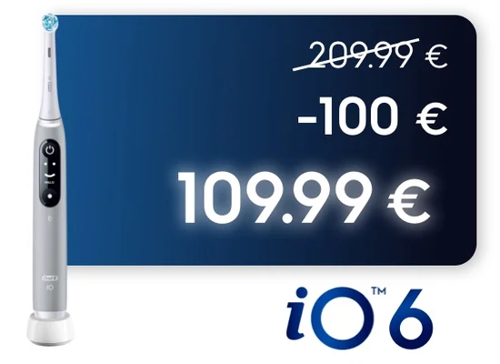 100 EUR Rabatt auf iO6 – Preis nach Code: 109.99 EUR