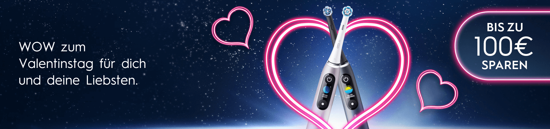 WOW zum Valentinstag für dich und deine Liebsten.