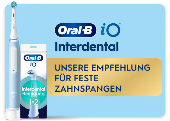 Oral-B iO Interdental Unsere Empfehlung für feste Zahnspangen