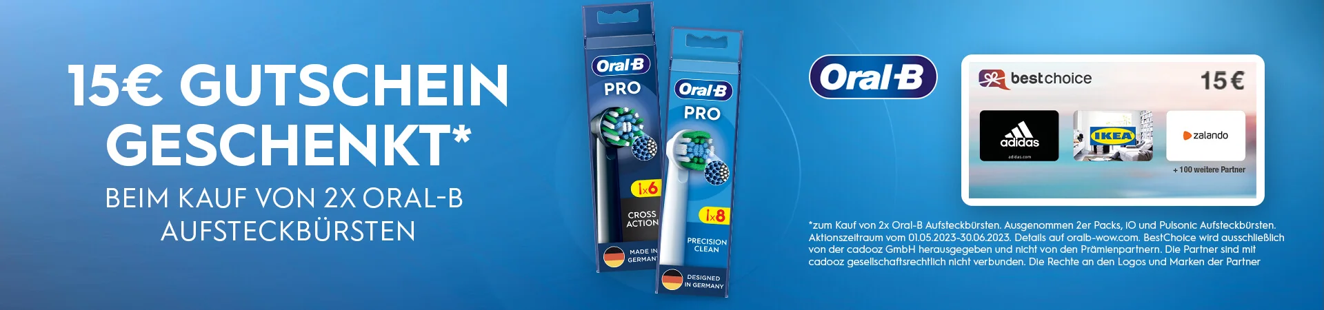 €15 GUTSHEIN GESCHENKT*