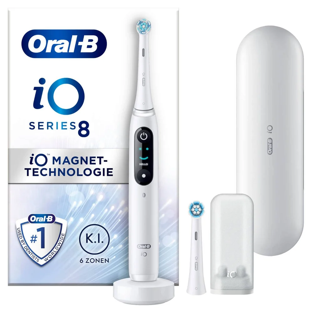 Oral-B iO Series 8N Elektrische Zahnbürste White Alabaster ab. 179,99€