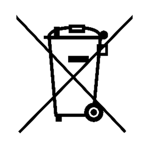 Wheelie Bin with X through